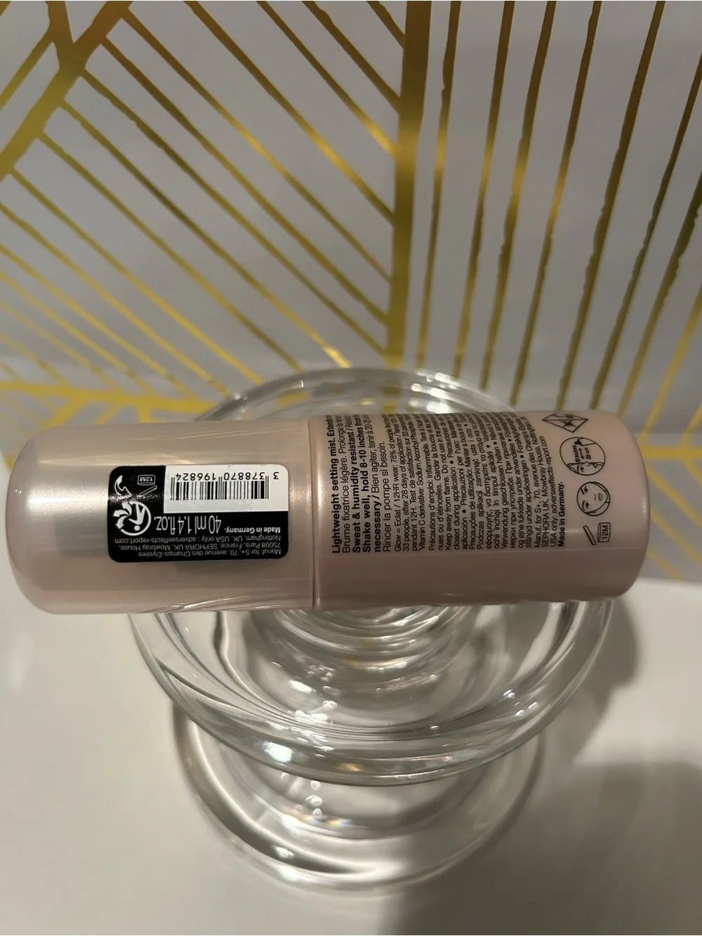 ✨ Sephora Glow 12HR Wear Setting Spray + Vitamin C Travel size